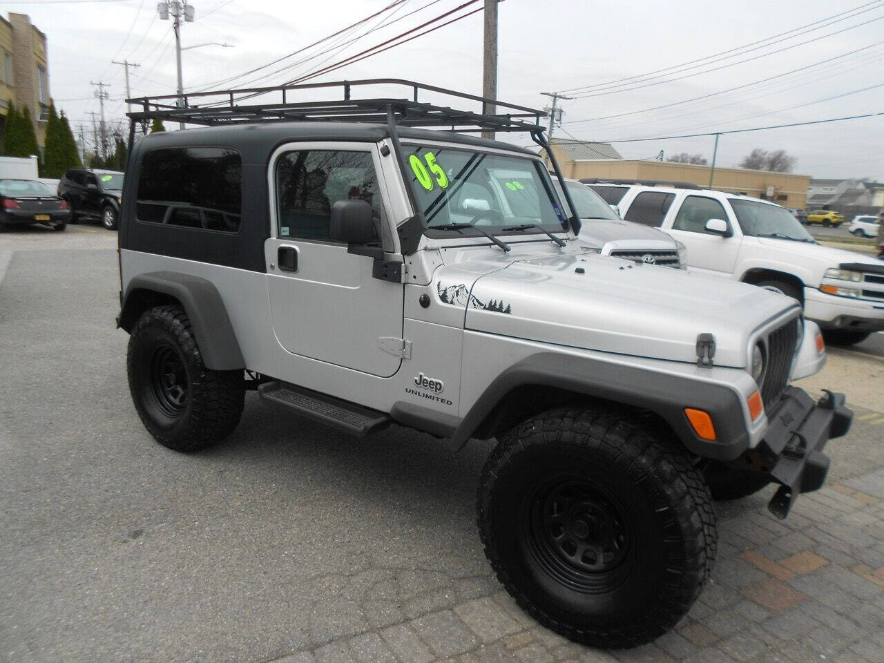 2005 Gray Jeep Wrangler Unlimited