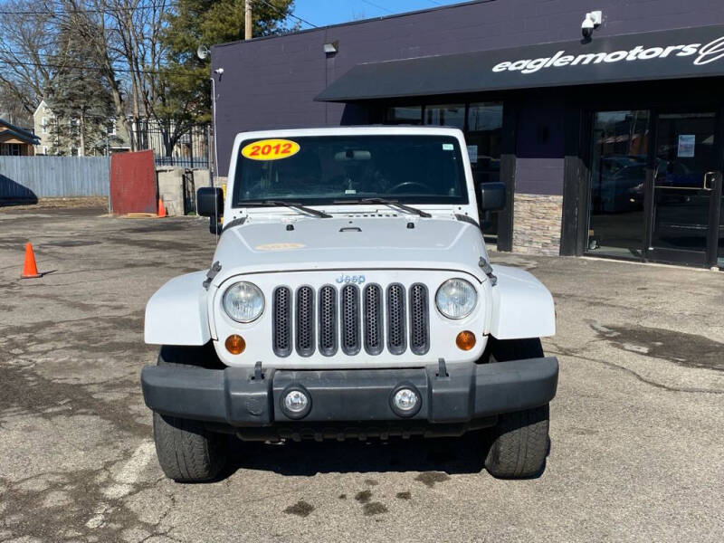 Used 2012 Jeep Wrangler Unlimited Sahara with VIN 1C4BJWEGXCL277627 for sale in Hamilton, OH
