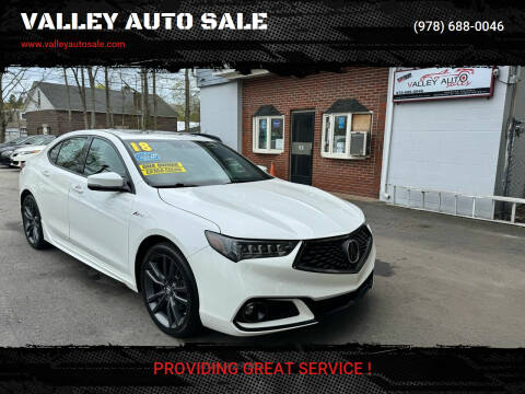 2018 Acura TLX for sale at VALLEY AUTO SALE in Methuen MA