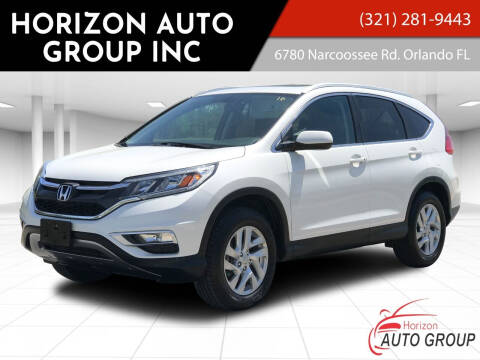 2016 Honda CR-V for sale at HORIZON AUTO GROUP INC in Orlando FL