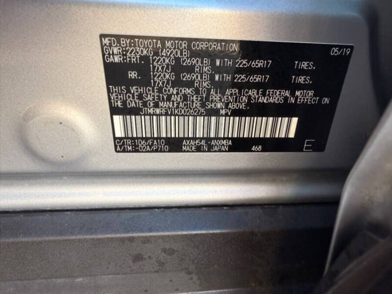 2019 Toyota RAV4 Hybrid XLE