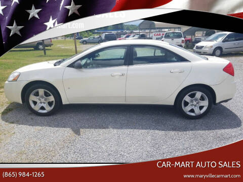 2009 Pontiac G6 for sale at CAR-MART AUTO SALES in Maryville TN