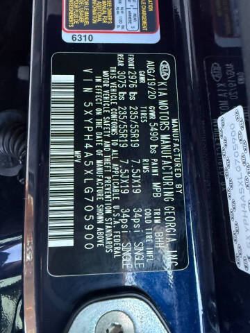 2020 Kia Sorento EX V6