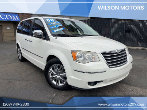 2008 Chrysler Town and Country for sale at WILSON MOTORS in Stockton CA