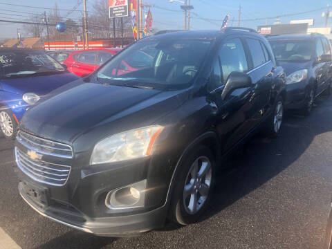 2015 Chevrolet Trax for sale at BIG C MOTORS in Linden NJ