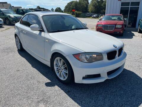 2013 BMW 1 Series for sale at UpCountry Motors in Taylors SC