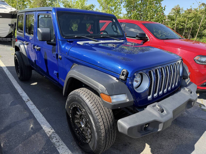 Used 2018 Jeep All-New Wrangler Unlimited Sport with VIN 1C4HJXDG9JW172414 for sale in Whitehall, OH