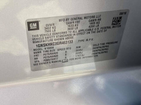 2016 Chevrolet Suburban LT
