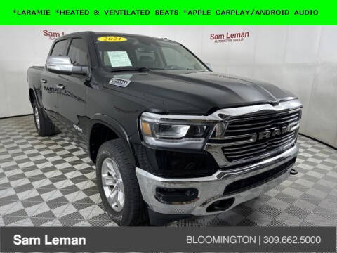 2021 RAM 1500 for sale at Sam Leman CDJR Bloomington in Bloomington IL