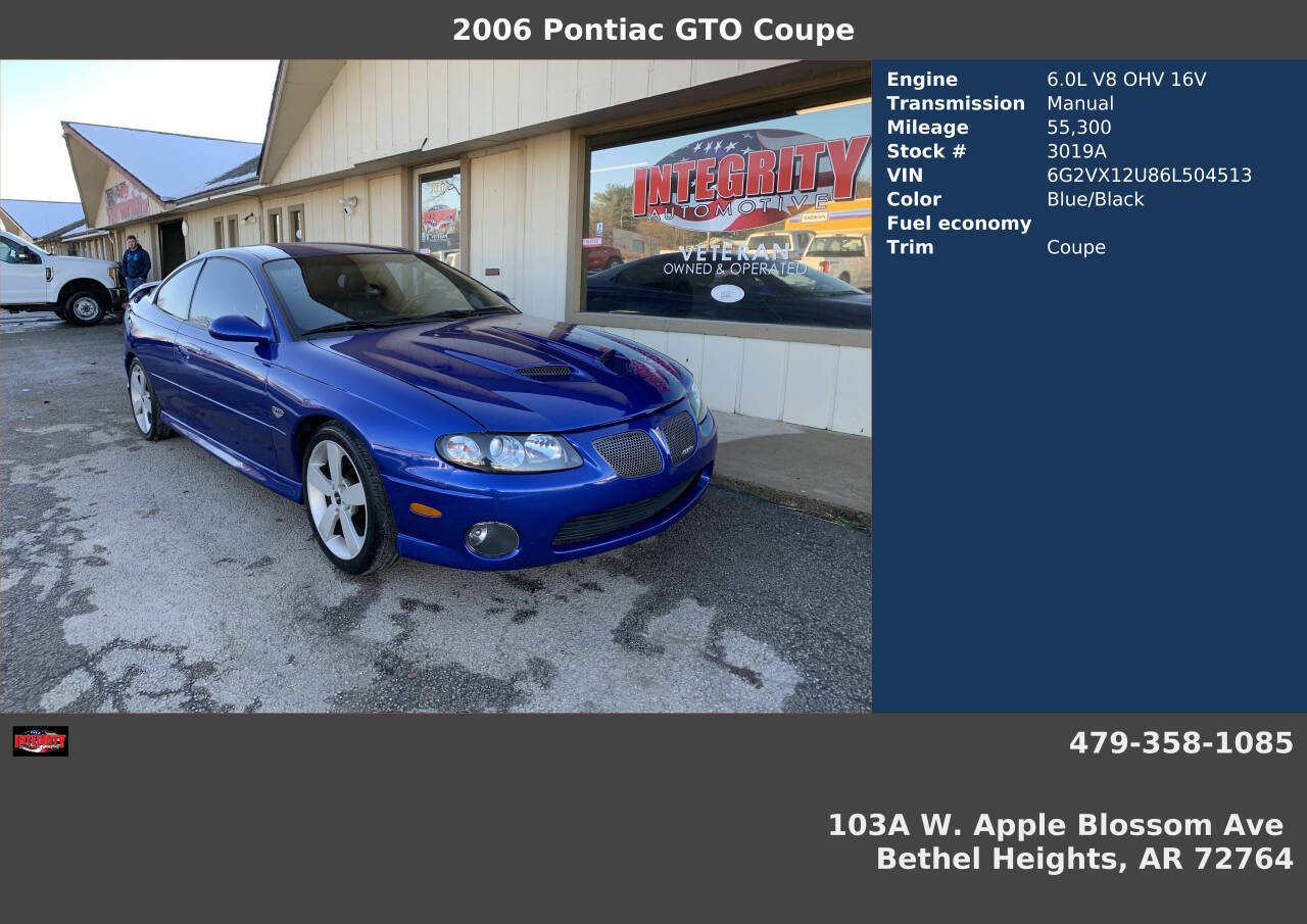 Pontiac For Sale In Prairie Grove, AR