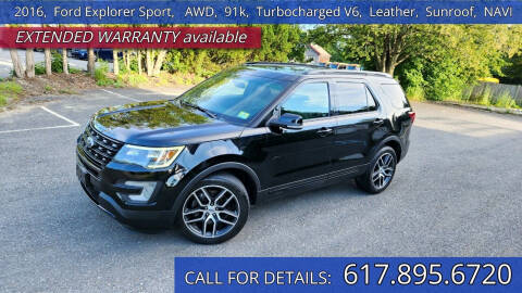 2016 Ford Explorer for sale at Carlot Express in Stow MA