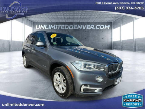 2014 BMW X5 for sale at Unlimited Auto Sales in Denver CO