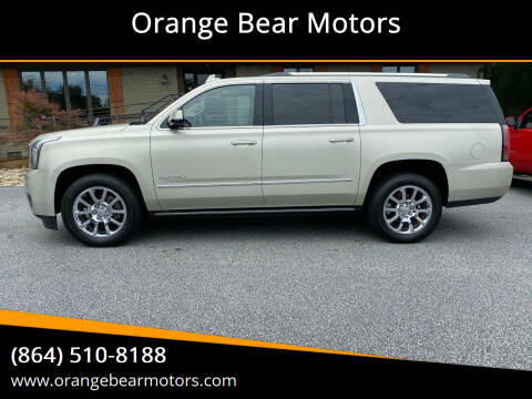 2016 GMC Yukon XL for sale at Orange Bear Motors in Landrum SC