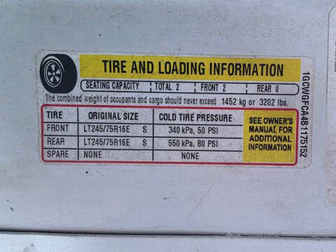 2011 Chevrolet Express 2500