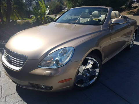 2004 Lexus SC 430 for sale at Trini-D Auto Sales Center in San Diego CA