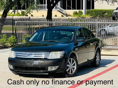 2008 Ford Taurus for sale at Texas Drive Auto in Dallas TX