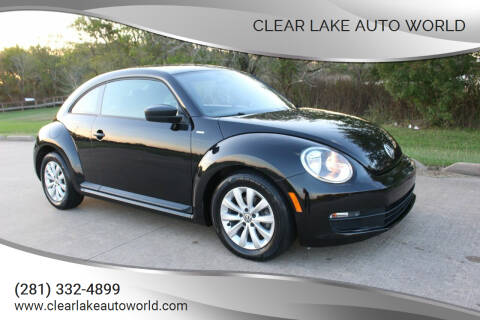 2016 Volkswagen Beetle for sale at Clear Lake Auto World in League City TX