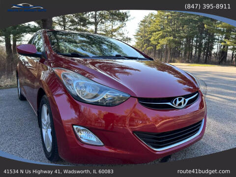 2013 Hyundai Elantra for sale at Route 41 Budget Auto in Wadsworth IL