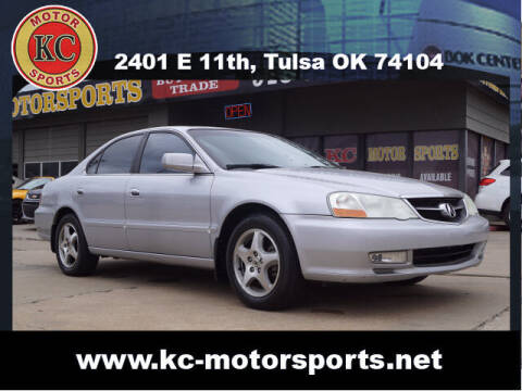 2002 Acura TL for sale at KC MOTORSPORTS in Tulsa OK