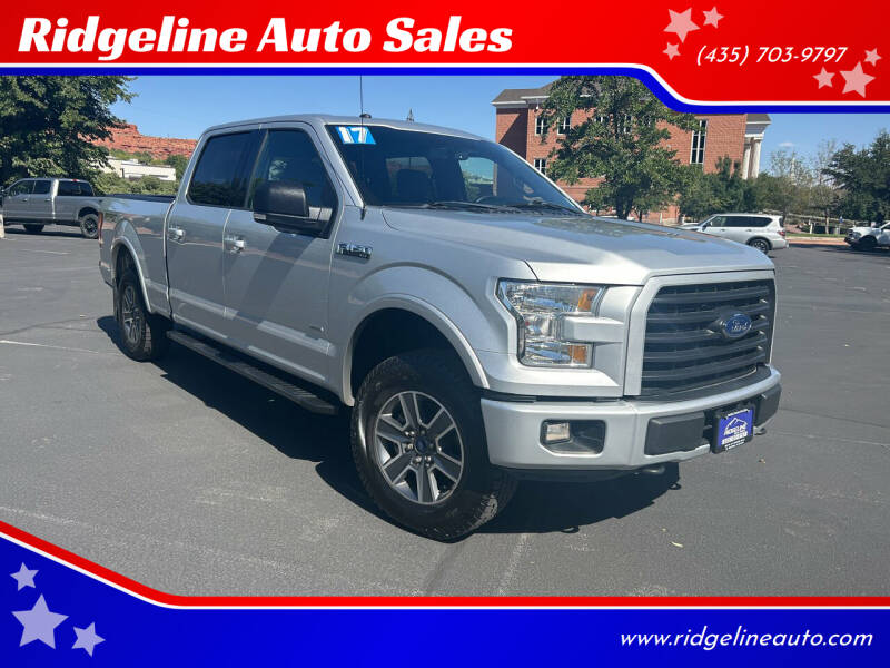 2017 Ford F-150 for sale at Ridgeline Auto Sales in Saint George UT