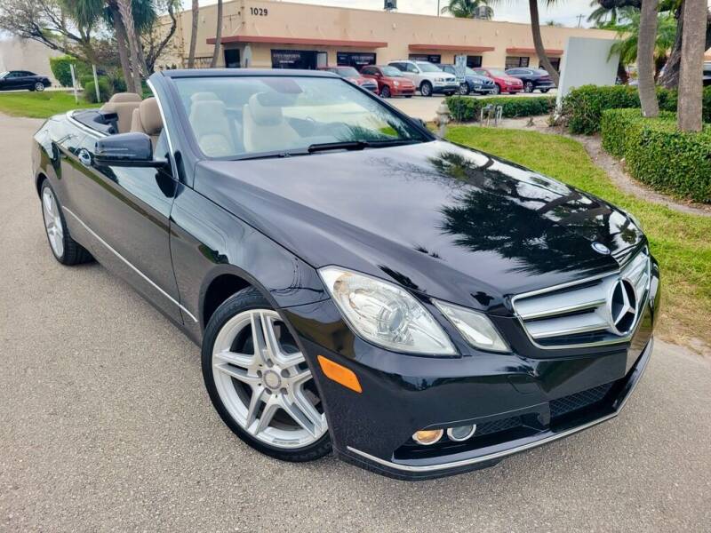 2011 Mercedes-Benz E-Class for sale at City Imports LLC in West Palm Beach FL