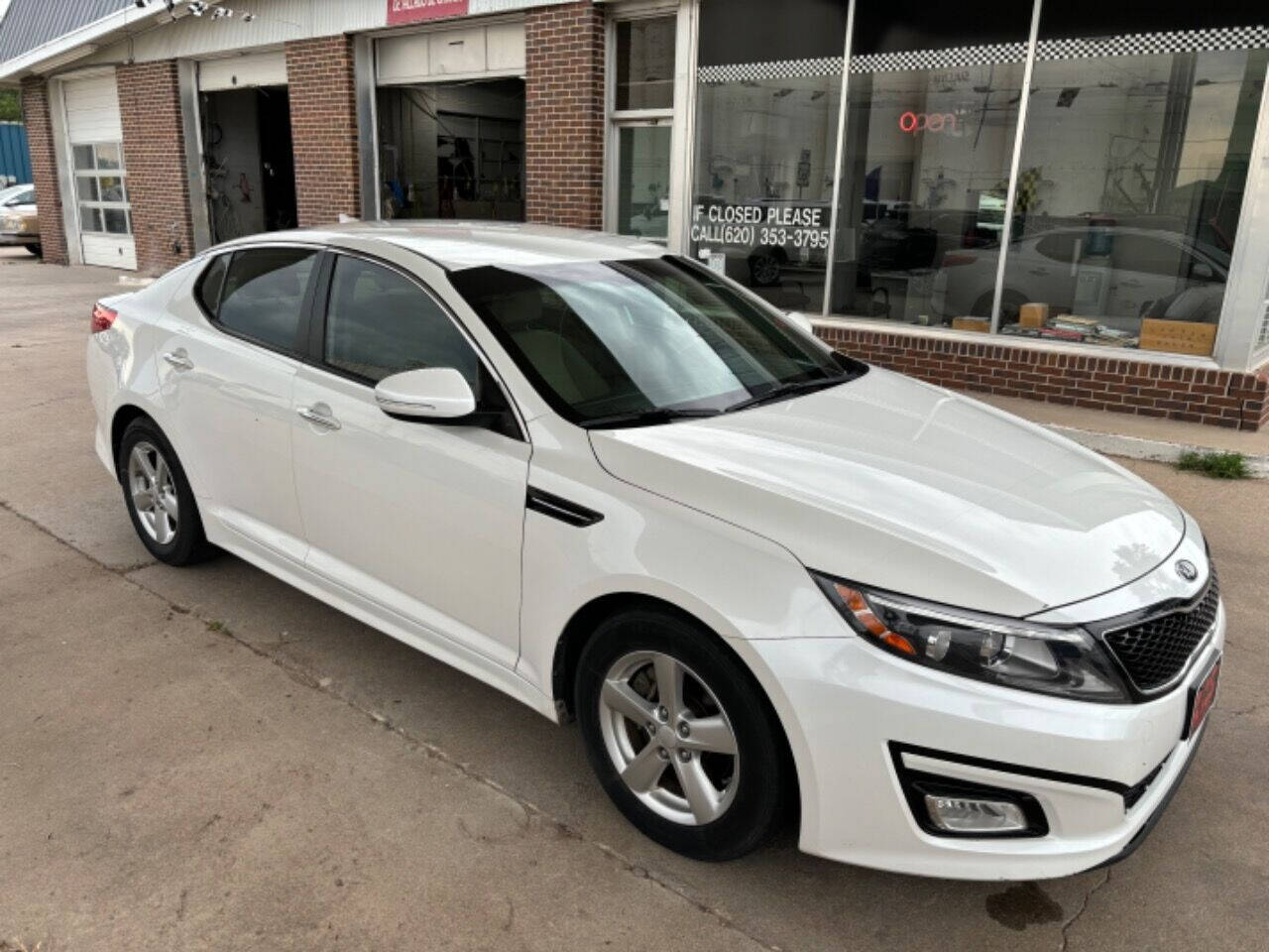 2015 Kia Optima for sale at Kansas Auto Sales in Ulysses, KS