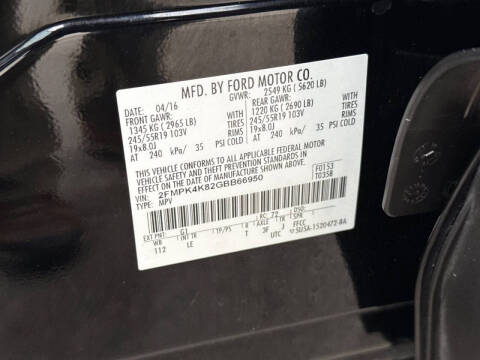 2016 Ford Edge Titanium