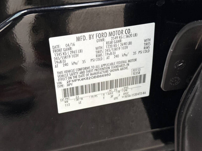 2016 Ford Edge Titanium