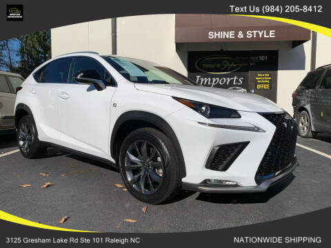 2020 Lexus NX 300 for sale at Shine & Style Imports in Raleigh NC