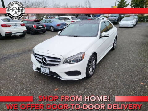 2014 Mercedes-Benz E-Class for sale at Auto 206, Inc. in Kent WA