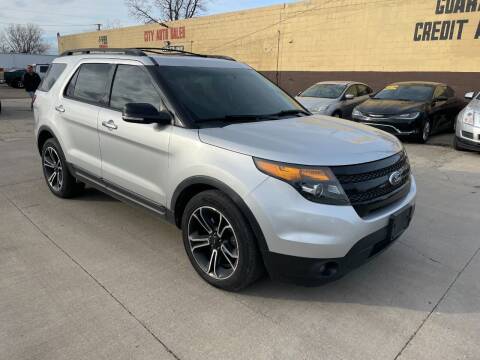 2013 Ford Explorer for sale at City Auto Sales in Roseville MI