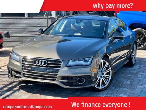2012 Audi A7 for sale at Unique Motors of Tampa in Tampa FL