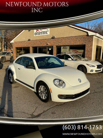 2015 Volkswagen Beetle for sale at NEWFOUND MOTORS INC in Seabrook NH
