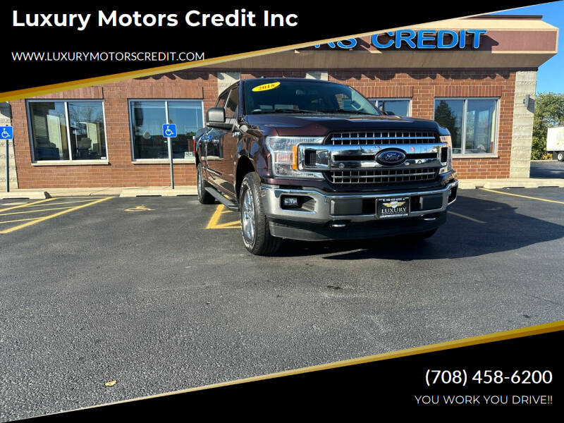 2018 Ford F-150 for sale at Luxury Motors Credit, Inc. in Bridgeview IL