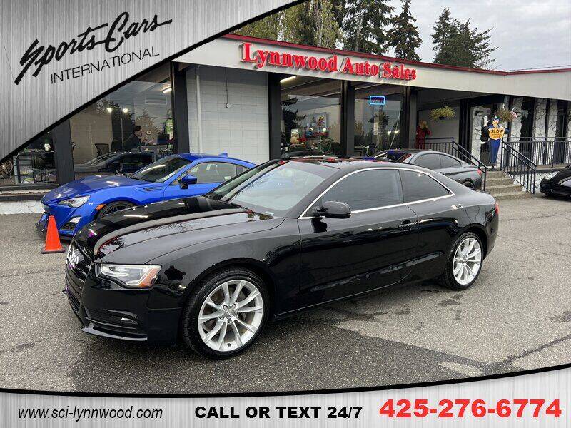 2014 Audi A5 for sale at Sports Cars International in Lynnwood WA