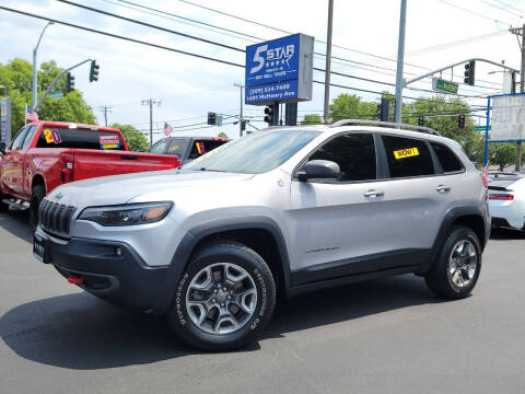 2019 Jeep Cherokee for sale at 5 Star Modesto Inc in Modesto CA