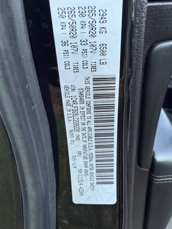 2020 Jeep Grand Cherokee Limited