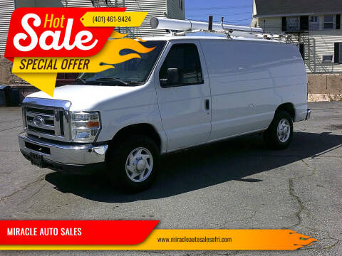 2014 Ford E-Series for sale at MIRACLE AUTO SALES in Cranston RI