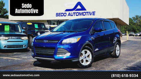 2014 Ford Escape for sale at Sedo Automotive in Davison MI