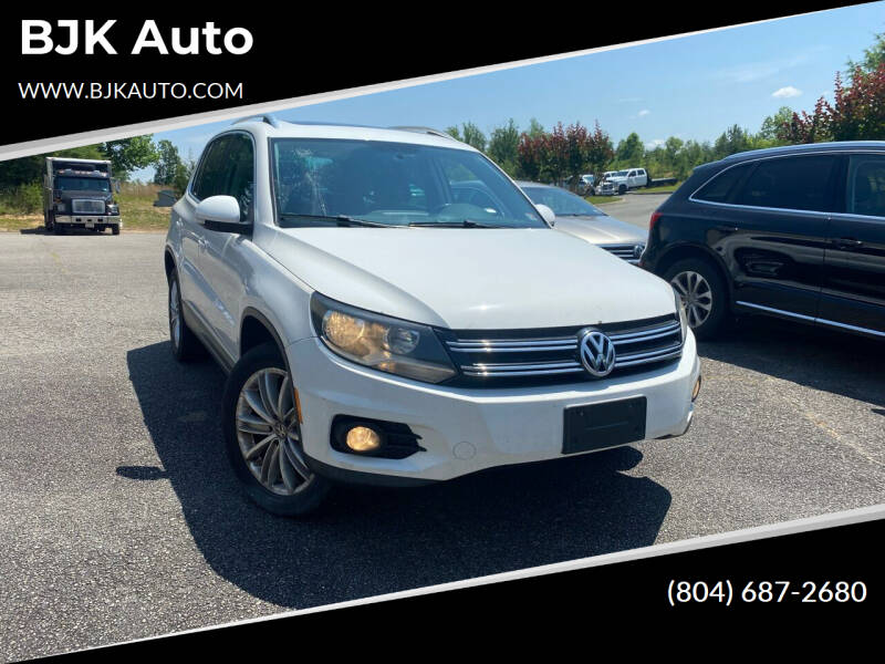 2012 Volkswagen Tiguan for sale at BJK Auto in Mineral VA