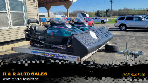 1998 Yamaha 2- 500 Venture 2up Snowmobiles for sale at R & R AUTO SALES in Juda WI