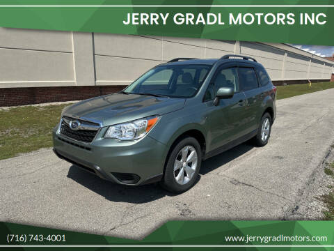 2015 Subaru Forester for sale at JERRY GRADL MOTORS INC in North Tonawanda NY