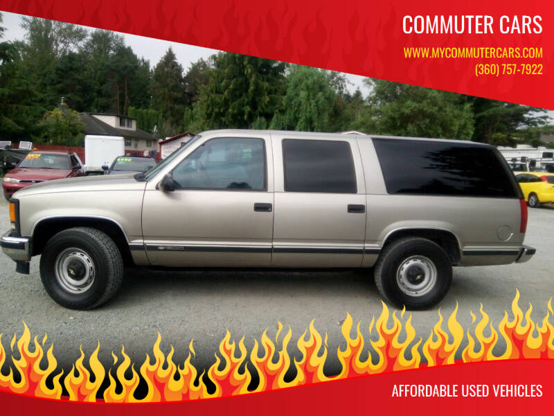 1999 Chevrolet Suburban for sale at Commuter Cars in Burlington WA