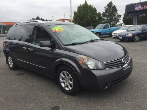 2009 Nissan Quest for sale at Federal Way Auto Sales in Federal Way WA