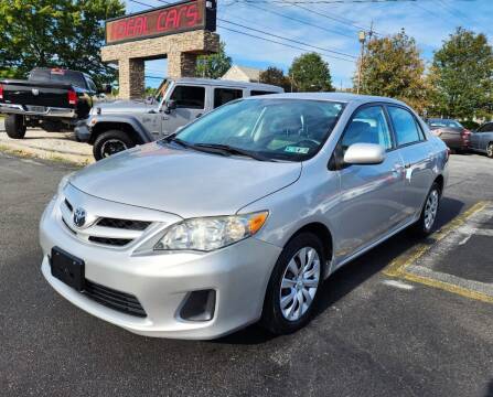 2012 Toyota Corolla for sale at I-DEAL CARS in Camp Hill PA