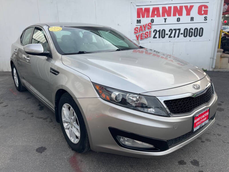 2012 Kia Optima for sale at Manny G Motors in San Antonio TX