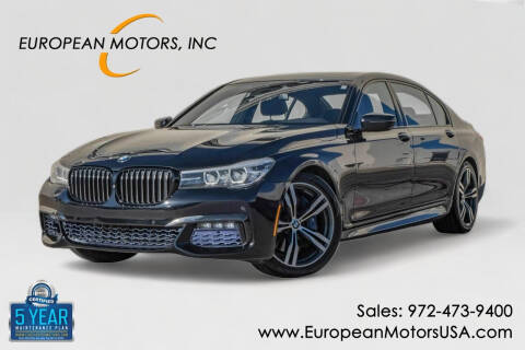 2017 BMW 7 Series for sale at European Motors Inc in Plano TX