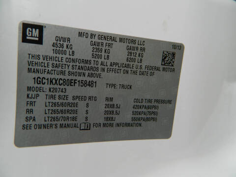 2014 Chevrolet Silverado 2500HD LT