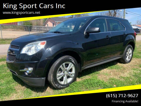 2014 Chevrolet Equinox for sale at King Sport Cars Inc in Madison TN