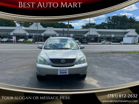 2004 Lexus RX 330 for sale at Best Auto Mart in Weymouth MA